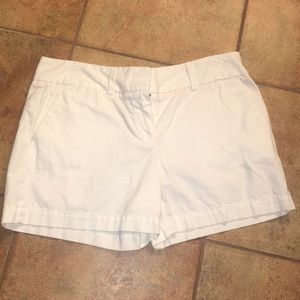 Ann Taylor Loft White Shorts